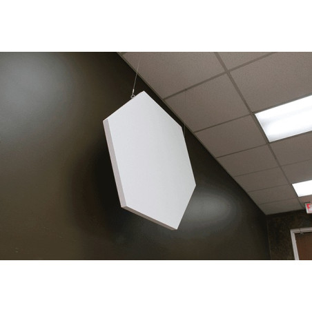 PAINT-HEXUS-48 - Paintable Plafond - 2 panneaux hexagona