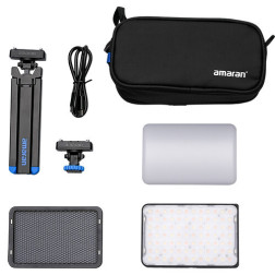 Amaran Ace 25x Charcoal Kit Bi-Color LED Light Panel Kit