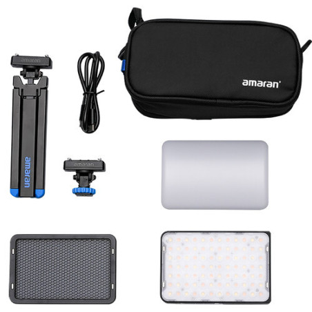 Amaran Ace 25x Charcoal Kit Bi-Color LED Light Panel Kit