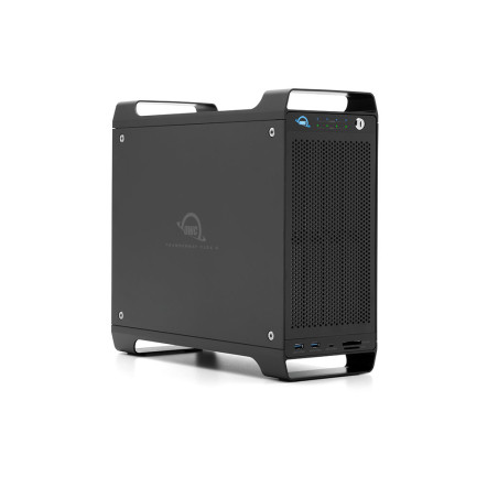 52TB (4x1.0TB U.2 NVMe SSD, 4x12.0TB HDD) ThunderBay Flex 8 Thunderbolt 3 Storage Solution