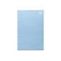 6,4cm(2,5") 1TB One Touch HDD USB3.2 with Password Protection light blue