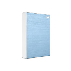 6,4cm(2,5") 1TB One Touch HDD USB3.2 with Password Protection light blue Seagate