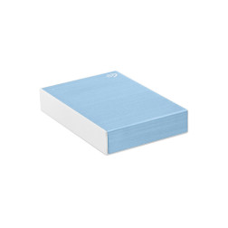 6,4cm(2,5") 4TB One Touch HDD USB3.2 with Password Protection light blue Seagate