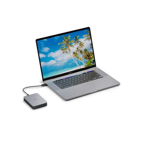 6,4cm(2,5") 4TB Mobile Drive USB-C Moon Silver LaCie