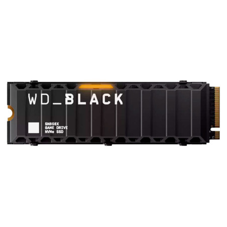 Black SN850X SSD M.2 4To NVMe PCIe avec dissipateur thermique