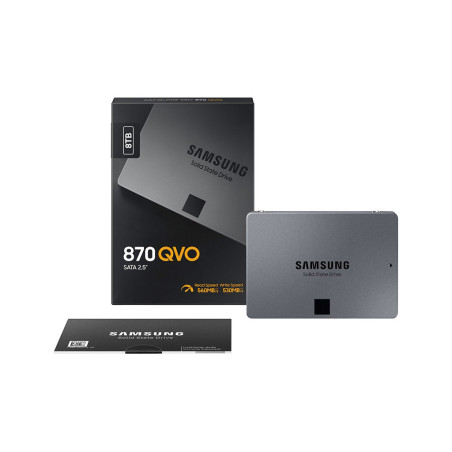 SSD 870 QVO 6,4cm (2,5") 8To SATA 6 Gb/s Samsung