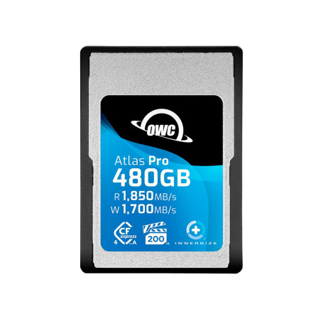 480GB Atlas Pro CFexpress Type A Cards - VPG 200, CFX A to B Adapter Included