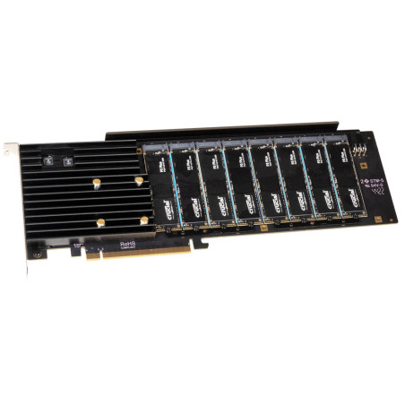 M.2 8x4 Silent PCIe 4.0 PCIe Card Sonnet