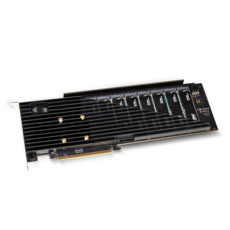 M.2 8x4 Silent PCIe 4.0 PCIe Card