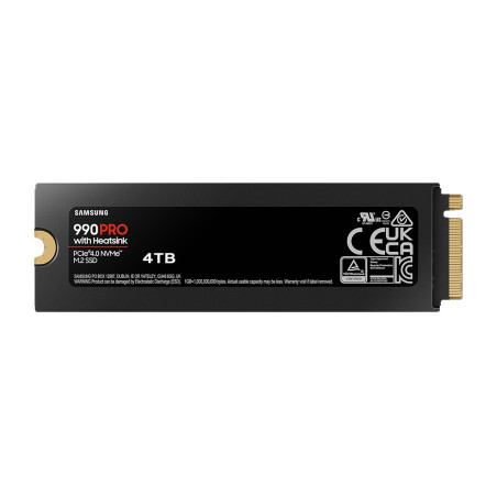 SSD 990 Pro Heatsink NVMe M.2 4TB PCIe