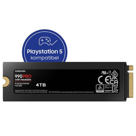 SSD 990 Pro Heatsink NVMe M.2 4TB PCIe