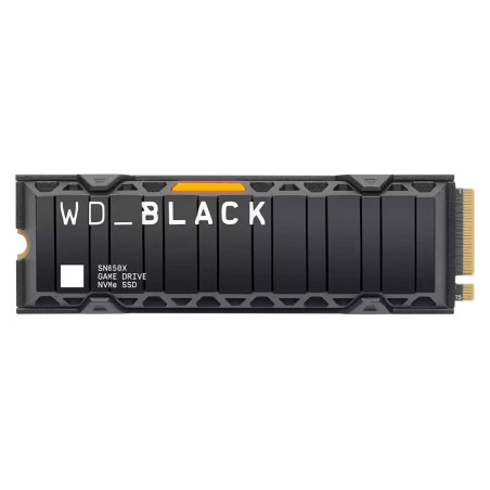 Black SN850X SSD M.2 2To NVMe PCIe avec dissipateur thermique