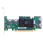 NVMe Adapters - ExpressNVM 8-Port x16 PCIe 4.0 Smart NVMe Switch Adapter, Low Profile
