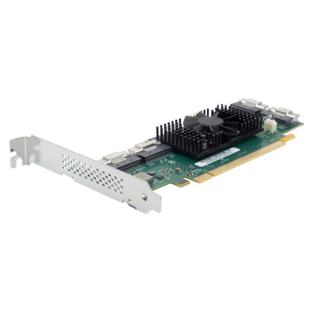 NVMe Adapters - ExpressNVM 16-Port x16 PCIe 4.0 Smart NVMe Switch Adapter, Low Profile Atto