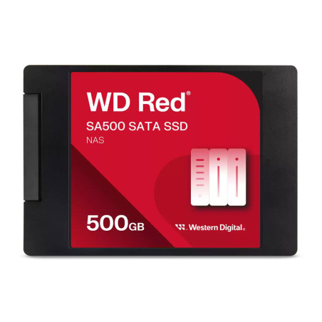 Red SA500 NAS SSD 6,4cm (2,5") 500Go SATA 6Go/s