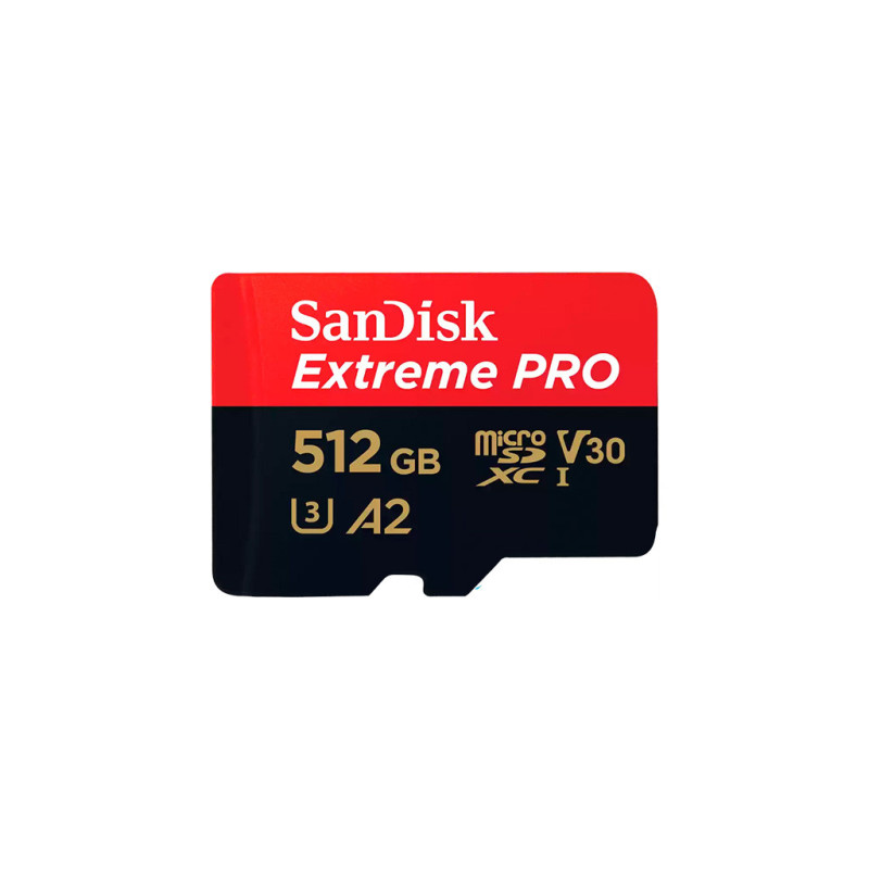 Extreme Pro MicroSD 512Go V30 UHS-I