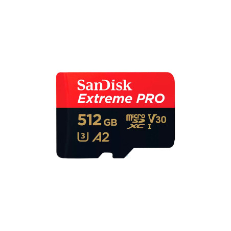 Extreme Pro MicroSD 512Go V30 UHS-I