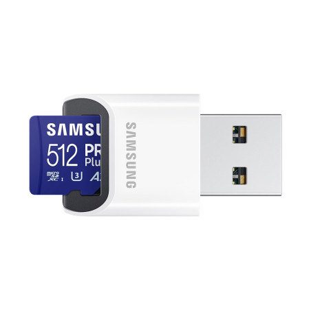 microSD Card PRO Plus (2023) 512 GB inkl. USB-Kartenleser