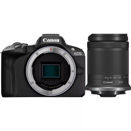 EOS-R50 et RF-S18-150 F3.5-6.3 24.2MP APS-C Canon