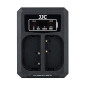 DCH-BLF19E USB Chargeur double pour Panasonic DMW-BLF19 DMW-BLK22