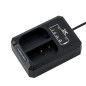 DCH-BLF19E USB Chargeur double pour Panasonic DMW-BLF19 DMW-BLK22