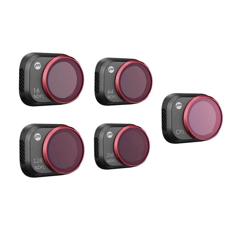 Set de 4 filtres ND-PL16/64/128/256 et un filtre CPL pour DJI Mini 3