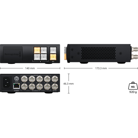 Videohub Mini 4x2 12G