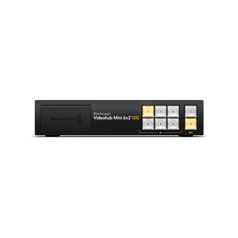 Videohub Mini 6x2 12G