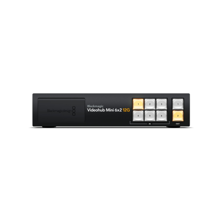 Videohub Mini 6x2 12G Blackmagic Design