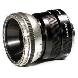 Contax G Lens to Sony E-mount Camera T Adapter (Gold) Me Metabones