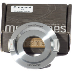 C-mount to E-mount/NEX (CHROME) Metabones C-mount to E-m Metabones