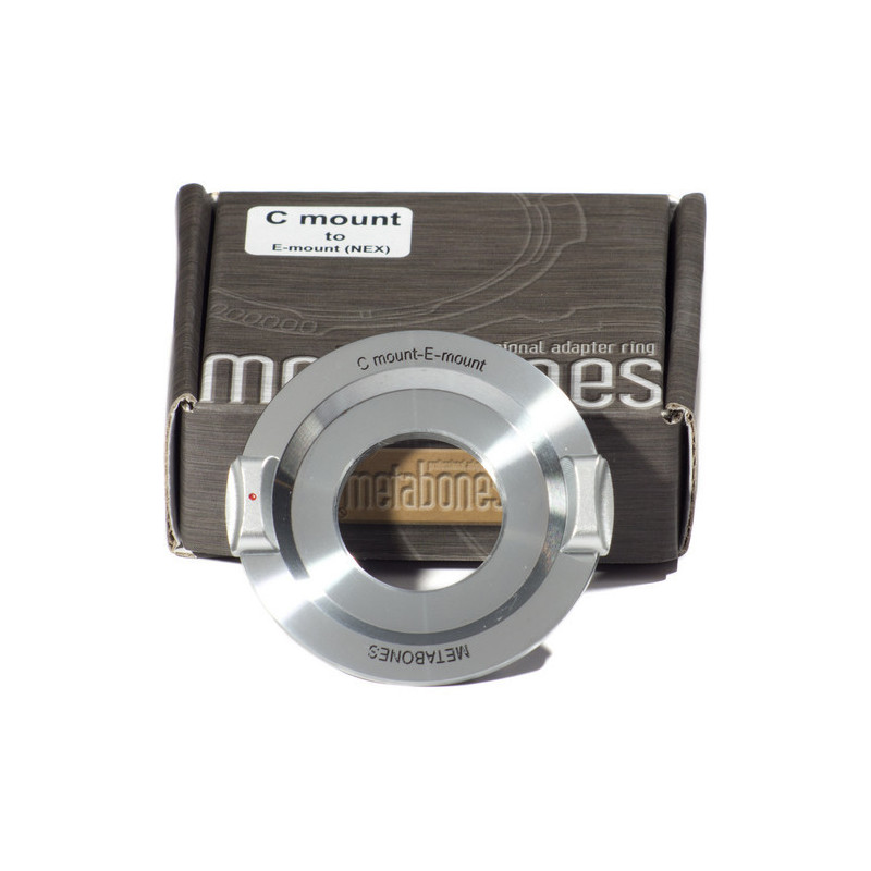 C-mount to E-mount/NEX (CHROME) C-mount to E-mount/NEX (CHROME)