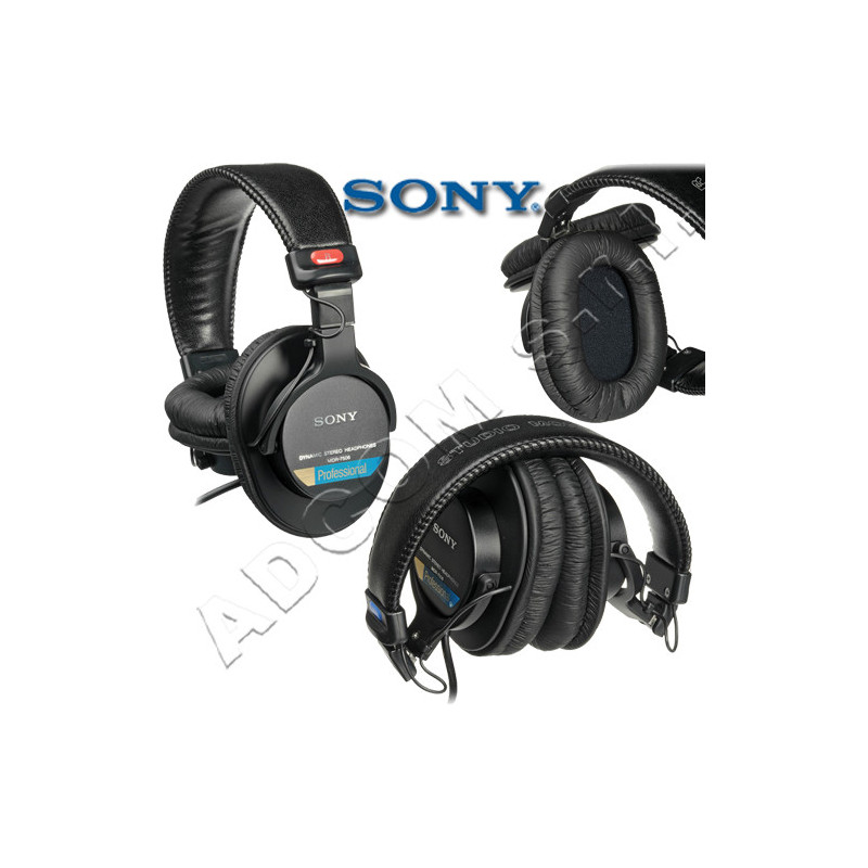 MDR-7506/1 - Closed Stereo Headphone (0-20.000 Hz), jack 6,3 Stereo MDR-7506/1 - Closed Stereo Headphone (0-20.000 Hz), jack 6,3 Stereo