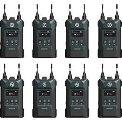 Solidcom M1-8B Pack intercom 8 beltpacks Hollyland