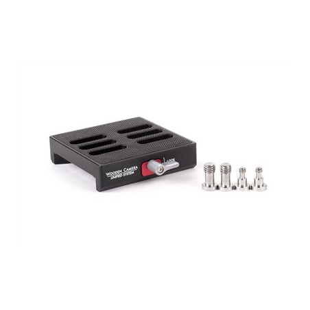 Dovetail Clamp adapts any camera system Wooden-Camera