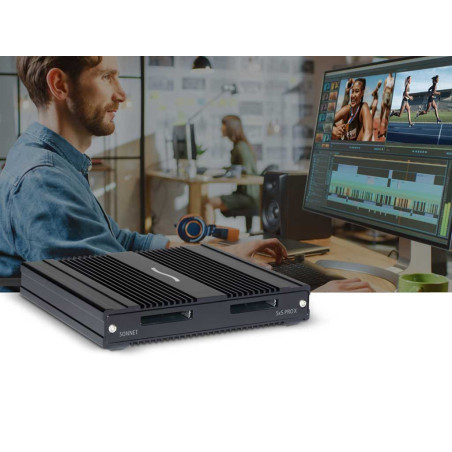 SF3 Series SxS PRO X Thunderbolt 3 Pro Card Reader