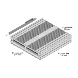 SF3 Series - AJA Pak Media Thunderbolt Pro Card Reader