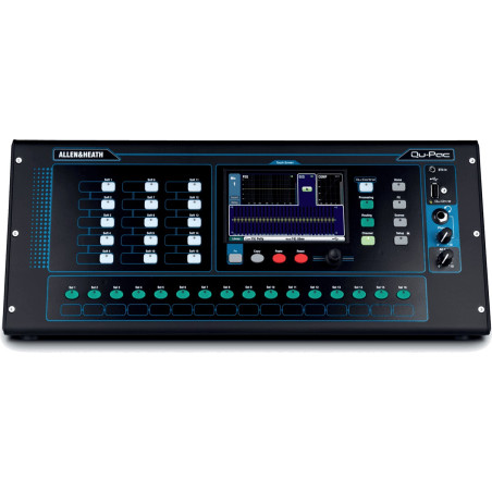 QU-PAC Consoles compactes - 16 entrées micro locales Con