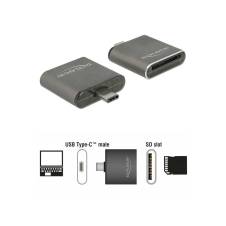 Lecteur de carte USB Type-C  SD