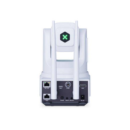 X4 Ultra White 4K 60p PTZ camera with 20x Zoom