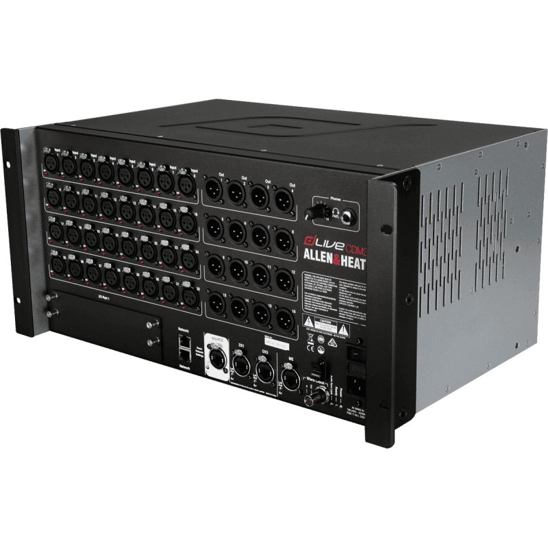 DLIVE-CDM32 : Mixracks - 32 entrées, 16 sorties DLIVE-CDM32 : Mixracks - 32 entrées, 16 sorties