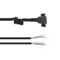 HEADSET CABLE 8 Cordon avec petite section spiralee sans connecteur HEADSET CABLE 8 Cordon avec petite section spiralee sans connecteur