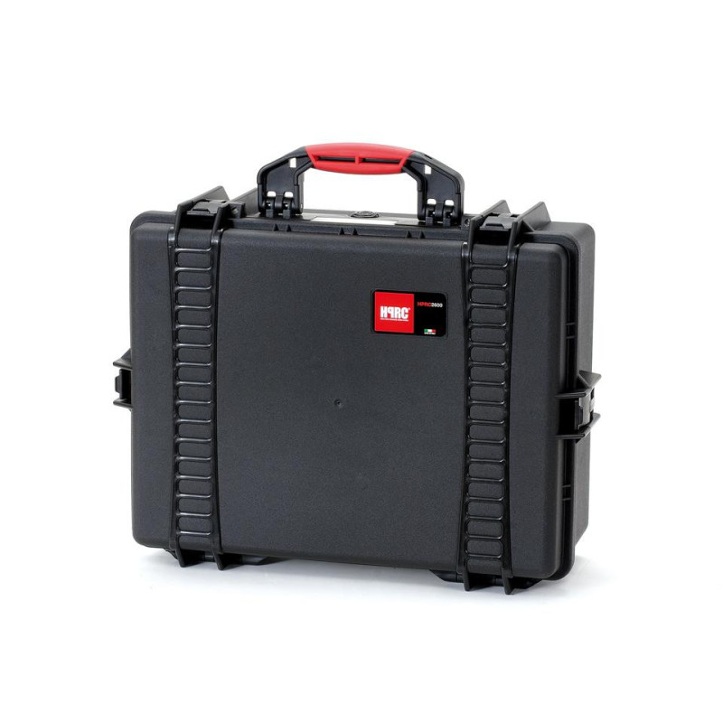 Resin case with precut cubed foam