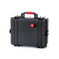Resin case with precut cubed foam