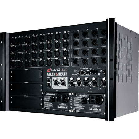 DLIVE-DM32 : Mixracks - 32 entrÃ©es, 16 sorties