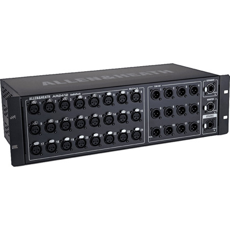 AR2412 Boîtiers de scène num. 48kHz Boîtiers de scène nu ALLEN & HEATH