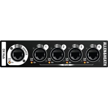 DX-HUB Boîtiers de scène num. 48kHz-96kHz Boîtiers de sc ALLEN & HEATH