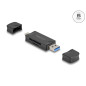 Lecteur carte USB 5 Gbps USB C-A cartes SD et Micro SD