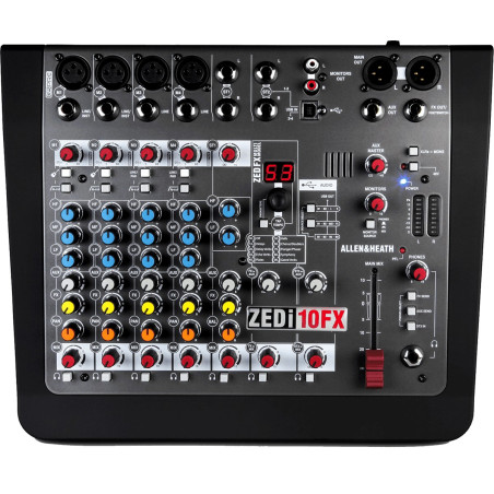ZEDI-10FX 4 in mono, 2 stéréo, USB avec effets GSPre - 4