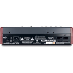 ZED-10 USB sans effet - 4 in mono, 2 stéréo, 2 AUX USB s ALLEN & HEATH